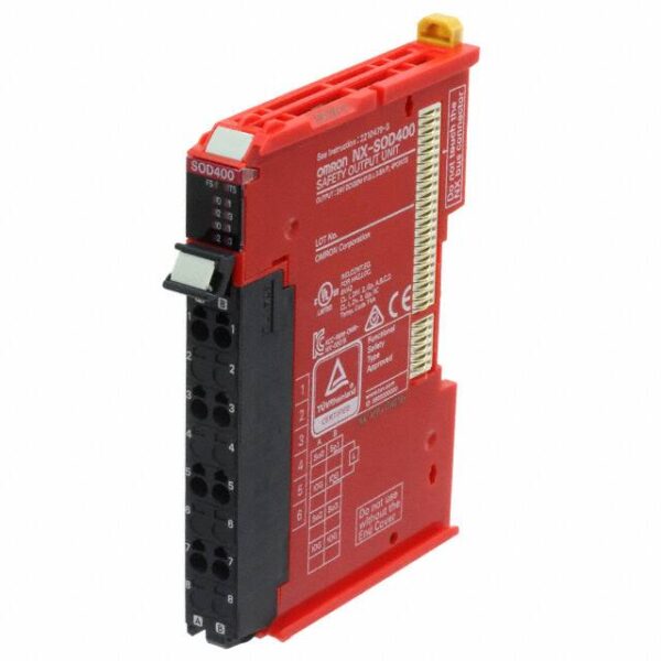 NX-SOD400 Omron NX Series Output Module, 4 Outputs, 24 V dc